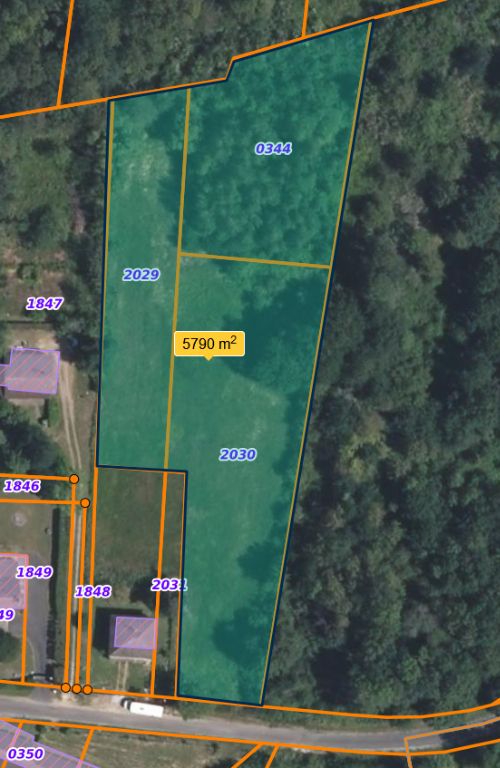 MERY-SUR-CHER Terrain Mery Sur Cher 5709 m2 2