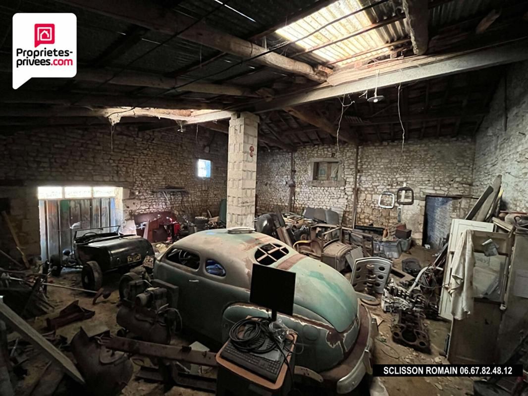 LORIGNAC Grange Lorignac  - grande dépendance - terrain - PRIX 53 990 FAI 4