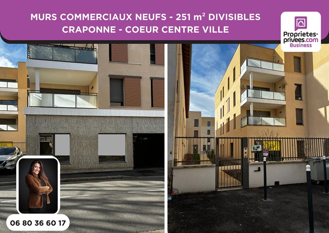 CRAPONNE MURS PROFESSIONNELS 250 m² - CRAPONNE - COEUR CENTRE 2