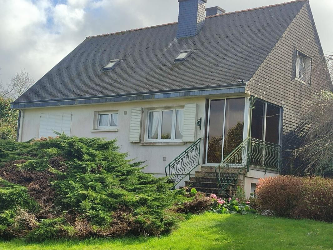 ROSPORDEN MAISON  29140 ROSPORDEN, combles évolutifs+extention 1