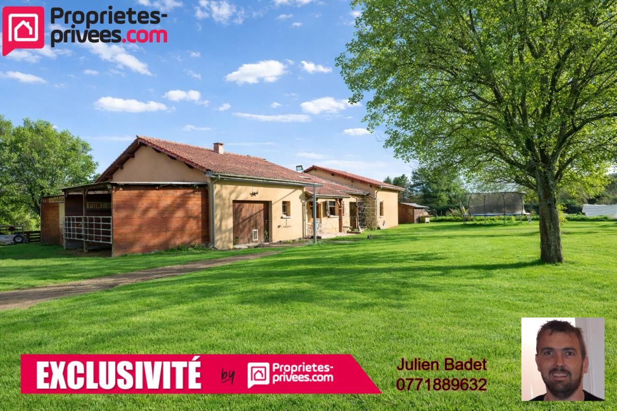 PESCHADOIRES Maison Peschadoires 7 pièce(s) 160 m2 environs + jardin +/-2000 m2 1