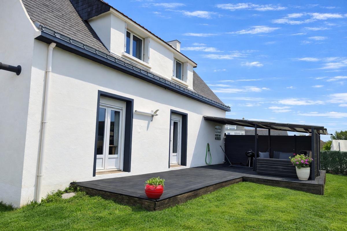 PLOUHINEC Maison 106 m² - 3 chambres - garage - Terrain 1 000 m² - Quartier calme - Proche plages - Plouhinec 3