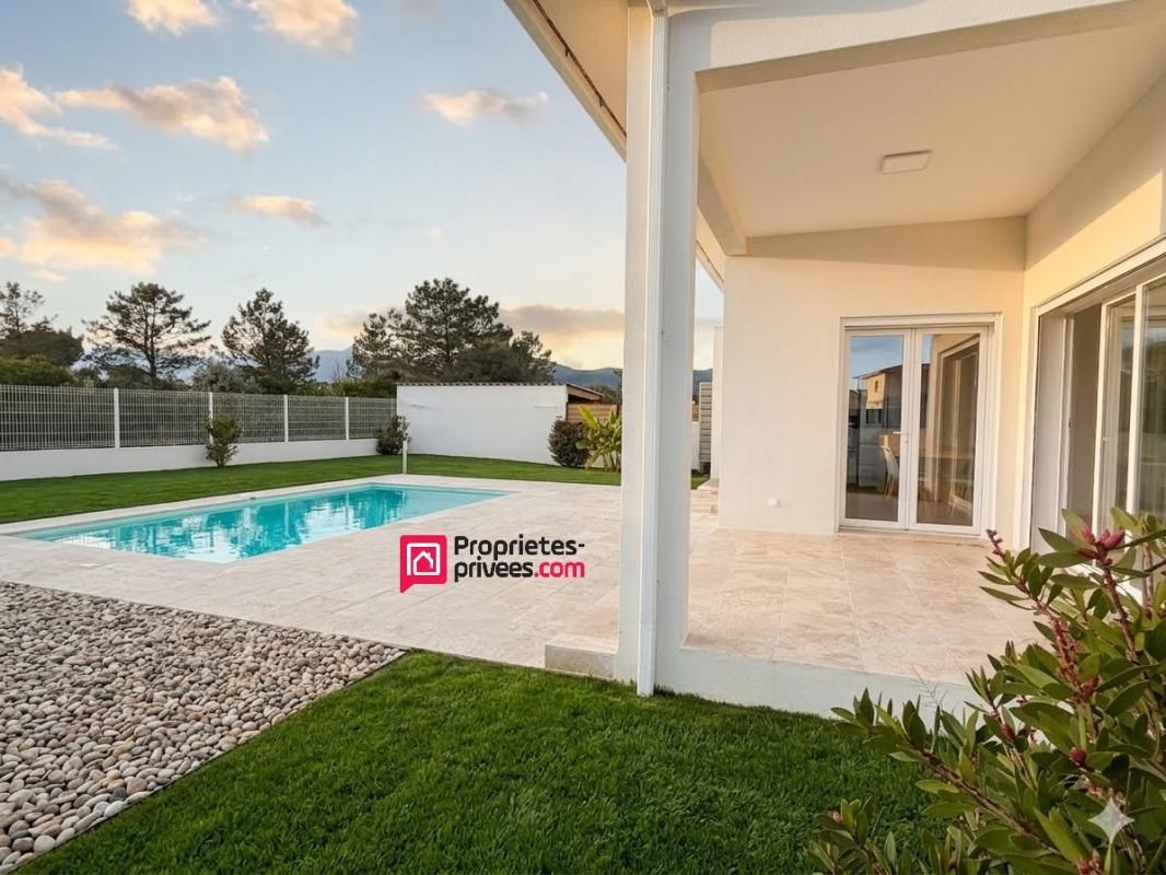 GHISONACCIA EXCLUSIVITE - Maison récente type T4 avec piscine et garage - Vue montagnres - Fiumorbo - GHISONACCIA 20240  - Haute Corse - FRANCE 2