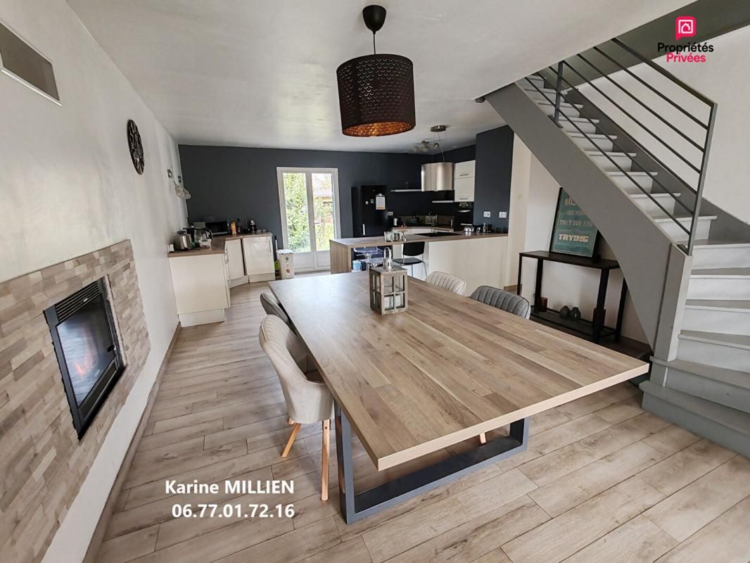 OINVILLE-SOUS-AUNEAU OINVILLE SOUS AUNEAU 28700 Maison individuelle - 1 étage - 4 chambres - Garage - Terrain - 260 000 HAI 2