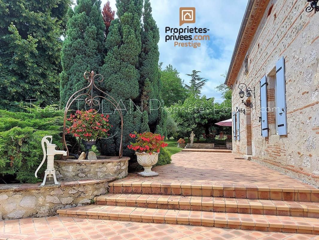 LAYRAC LAYRAC : MAISON DE CAMPAGNE 201 m²,  DEPENDANCES, PARC 2