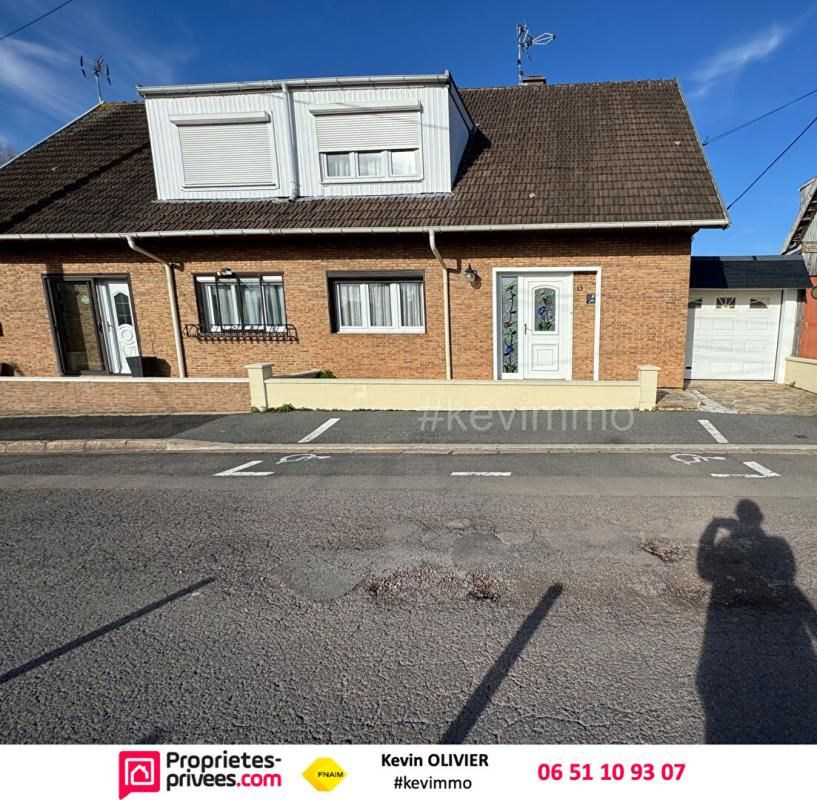 Semi-plain-pied 4 chambres - Maison familiale avec jardin et garage - Barlin centre