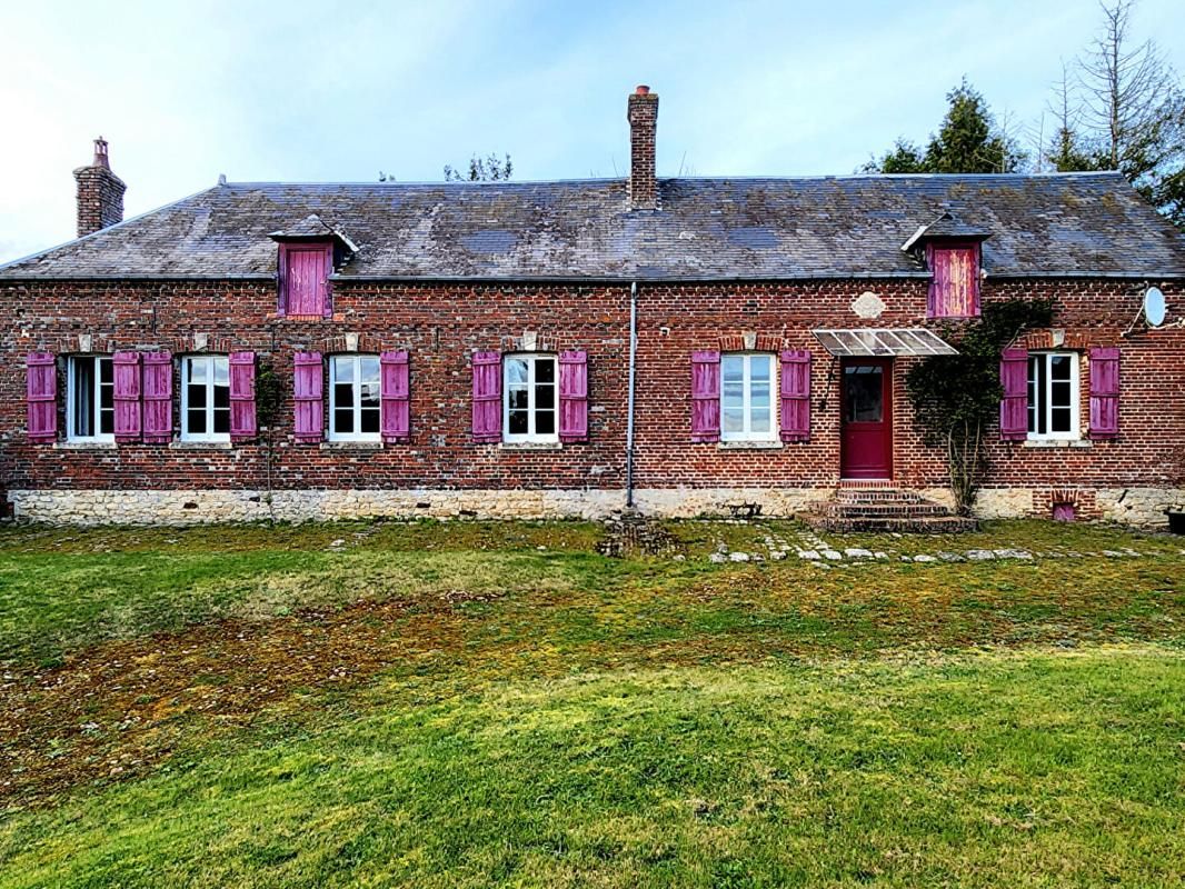 VILLERS-SUR-AUCHY Villers Sur Auchy - Longère de 93.50 m2 - 3 chambres  + batiment de  80 m2 à restaurer  - Prix :  185.300 1