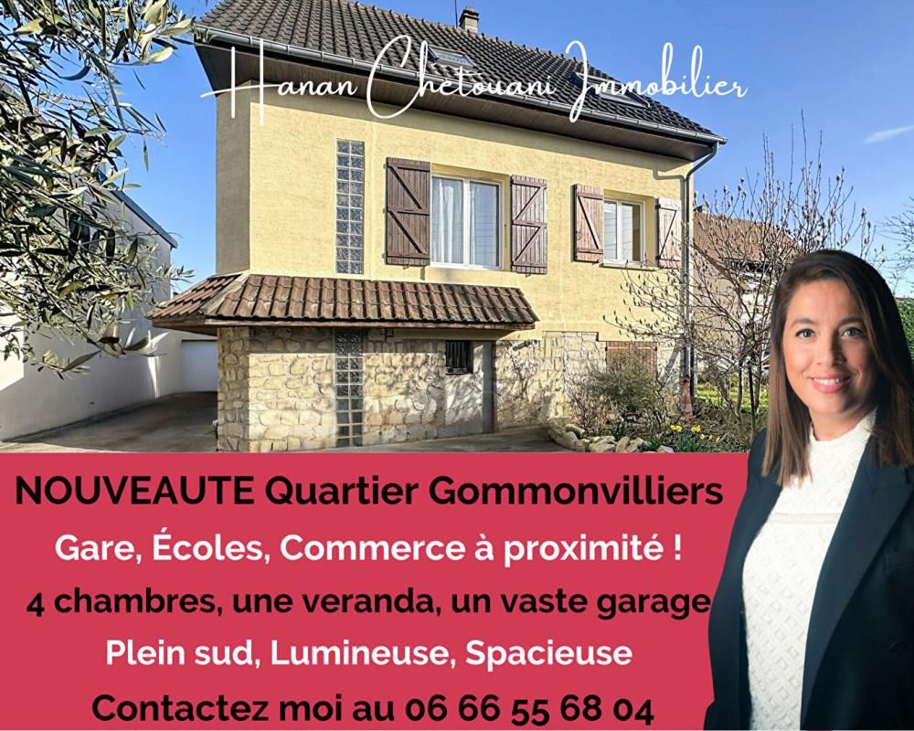 Gommonvilliers Maison familiale lumineuse avec terrasse plein Sud et fort potentiel