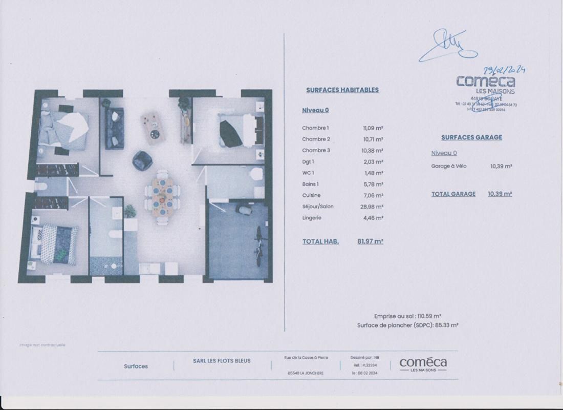 LA JONCHERE Maison La Jonchere 4 pièce(s) 91 m2 2