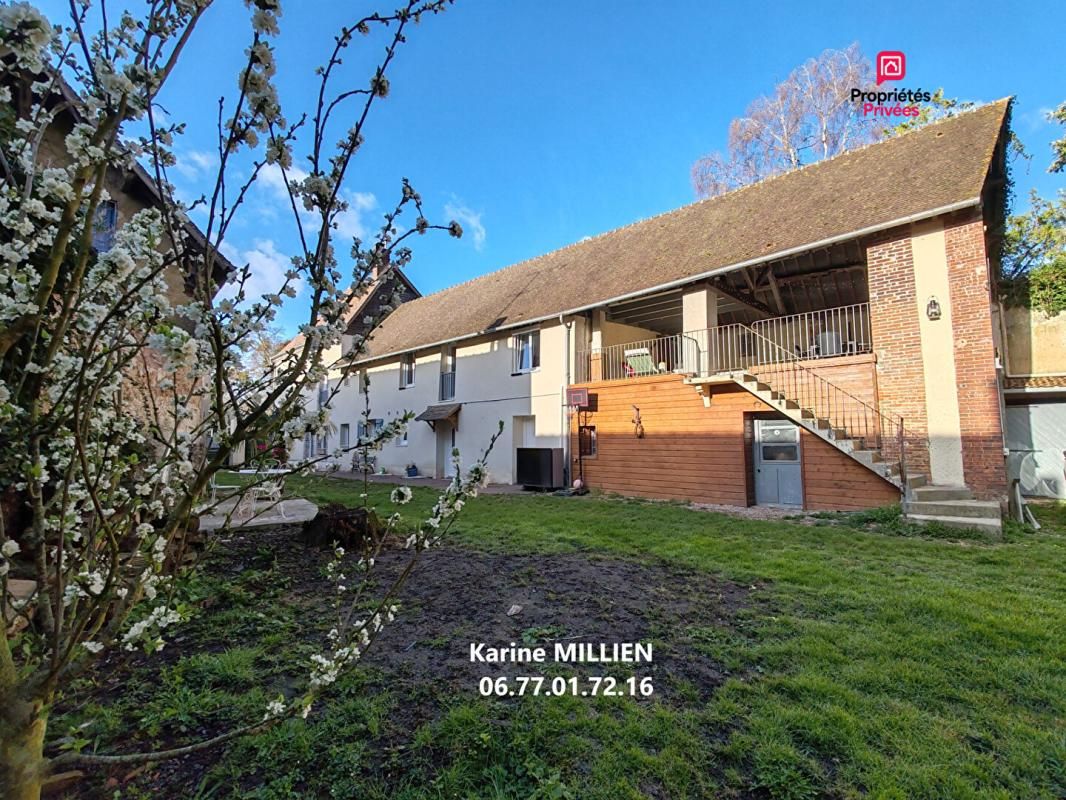 CHERISY CHERISY 28500 Maison de style longère - 1 étage - 4 chambres - Atelier - Terrain - 299000  HAI 1