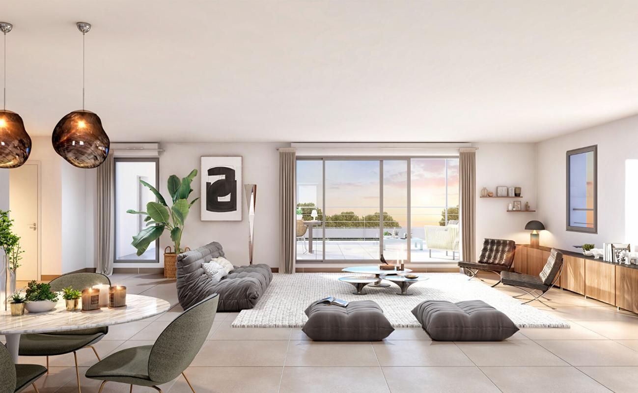 Aix en Provence , Appa T4 de 113,41 avec garage , jardin