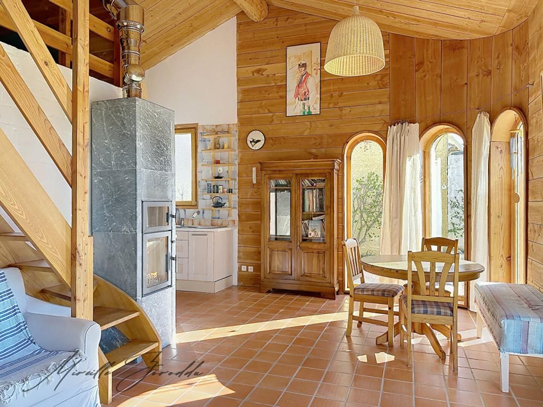 JONQUIERES-SAINT-VINCENT A vendre Maison bois écologique haut de gamme 4 pièces de 70 m² avec garage sur terrain de 320 m² 1