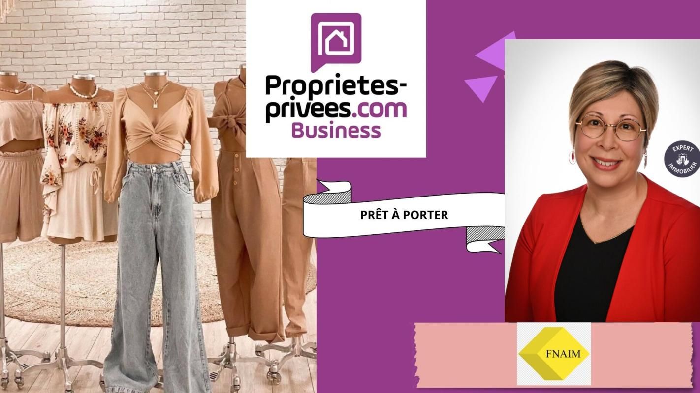 DOL-DE-BRETAGNE ILLE-ET-VILAINE - 35120 DOL DE BRETAGNE - FONDS DE COMMERCE PRET A PORTER,  135 M² 1