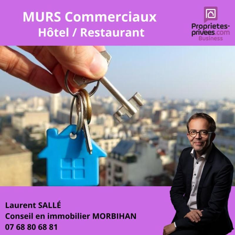 VANNES Morbihan - MURS COMMERCIAUX Hôtel Restaurant (550 m²) 1