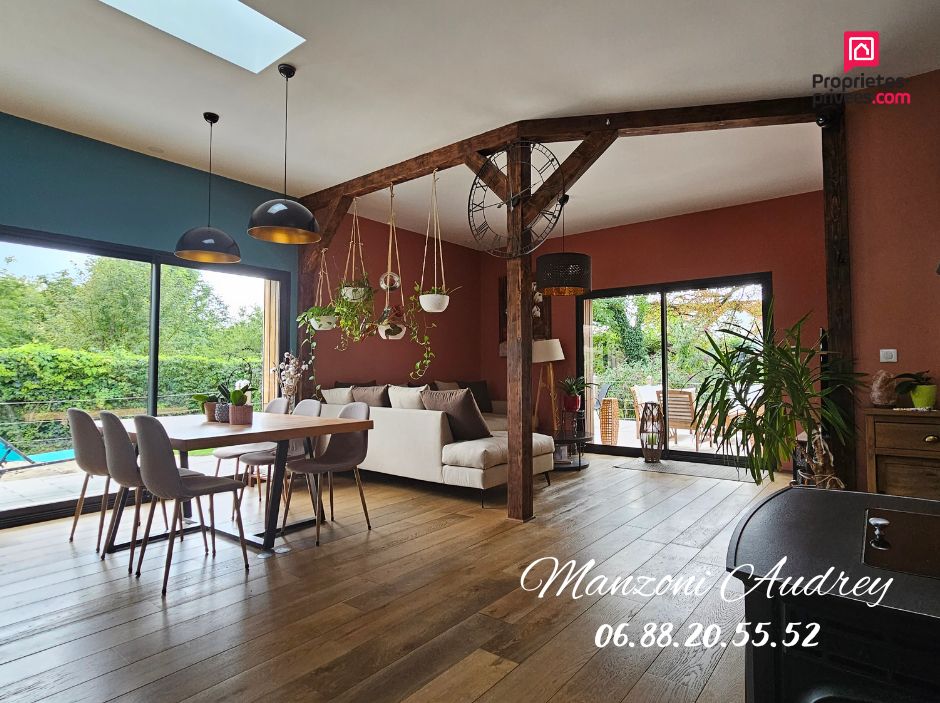 TROYES Maison contemporaine d'architecte de 2020, de 145m², 4 chambres, terrasse de 100m², DPA A, TROYES 2