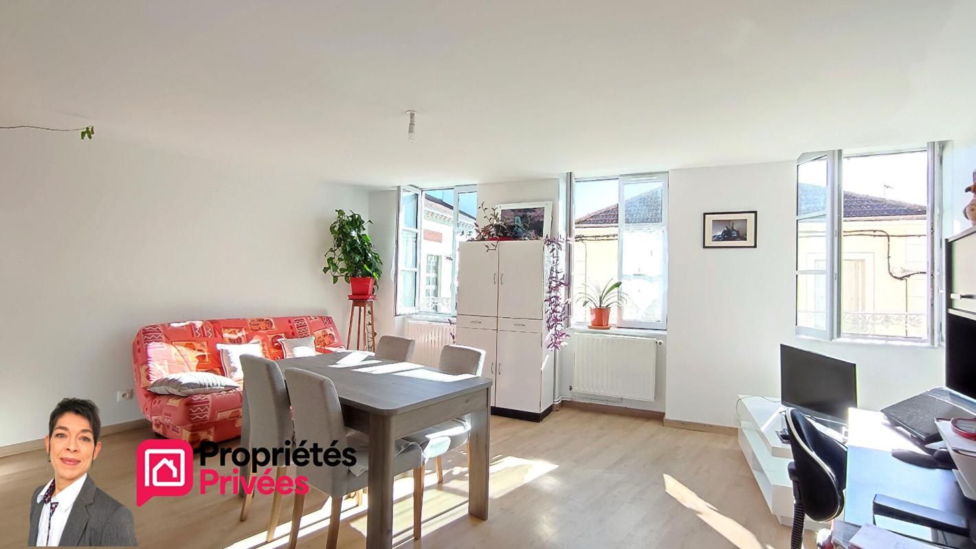 THIZY-LES-BOURGS (69240)  Appartement T2  loué, 64 m² en centre bourg