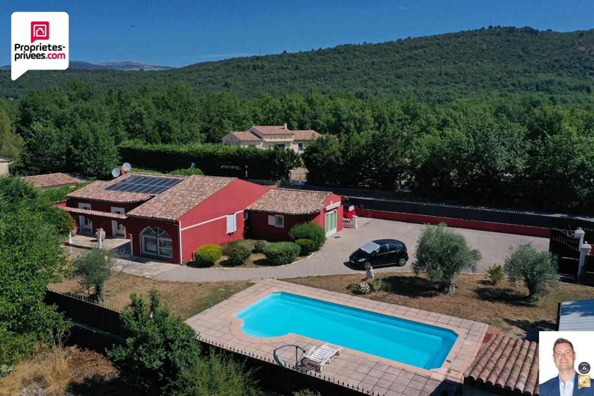 SAINT-CEZAIRE-SUR-SIAGNE VILLA DE PLAIN PIED D'environ 162 m2 avec PISCINE ET TERRAIN PLAT ET CLOS 2