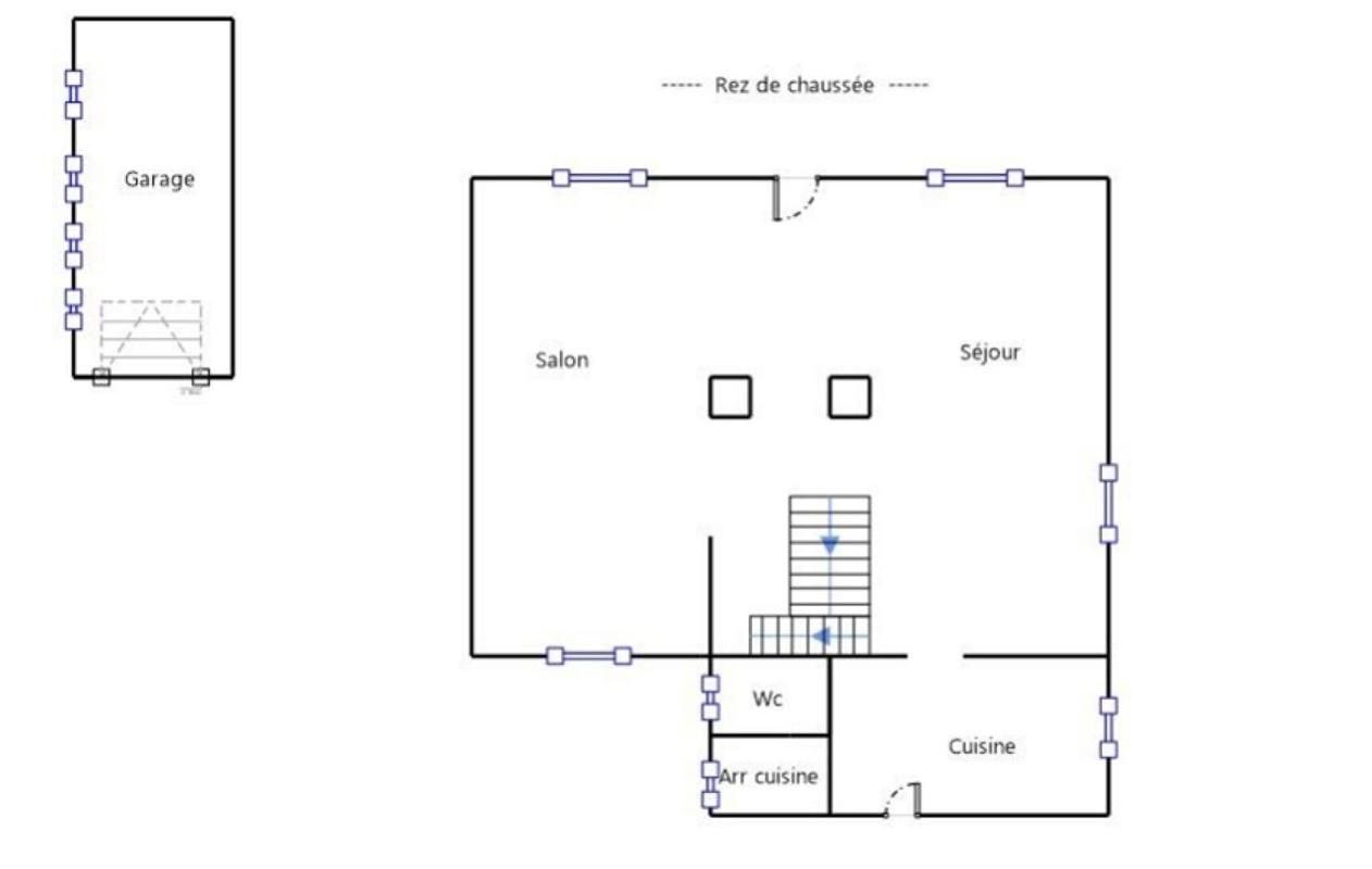 LANILDUT 29840  Lanildut viager libre non occupé 1 tête maison de maître front de mer 6 chambres grand garage 3