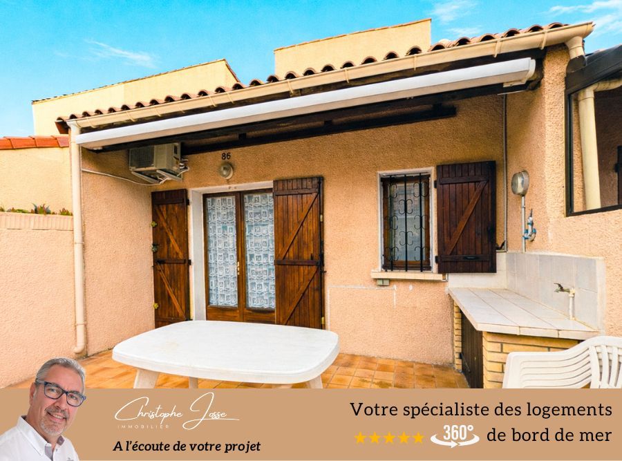 PORT LEUCATE Maison 3 pièces climatisée avec terrasse 16m2 1