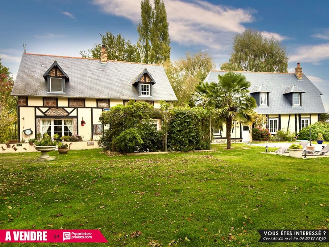 BERNAY Propriété de 230 m² sur environ 2,5 hectares avec piscine, prairies et cadre paisible 1