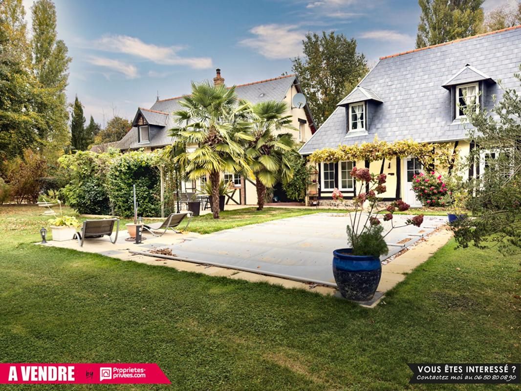 BERNAY Propriété de 230 m² sur environ 2,5 hectares avec piscine, prairies et cadre paisible 2