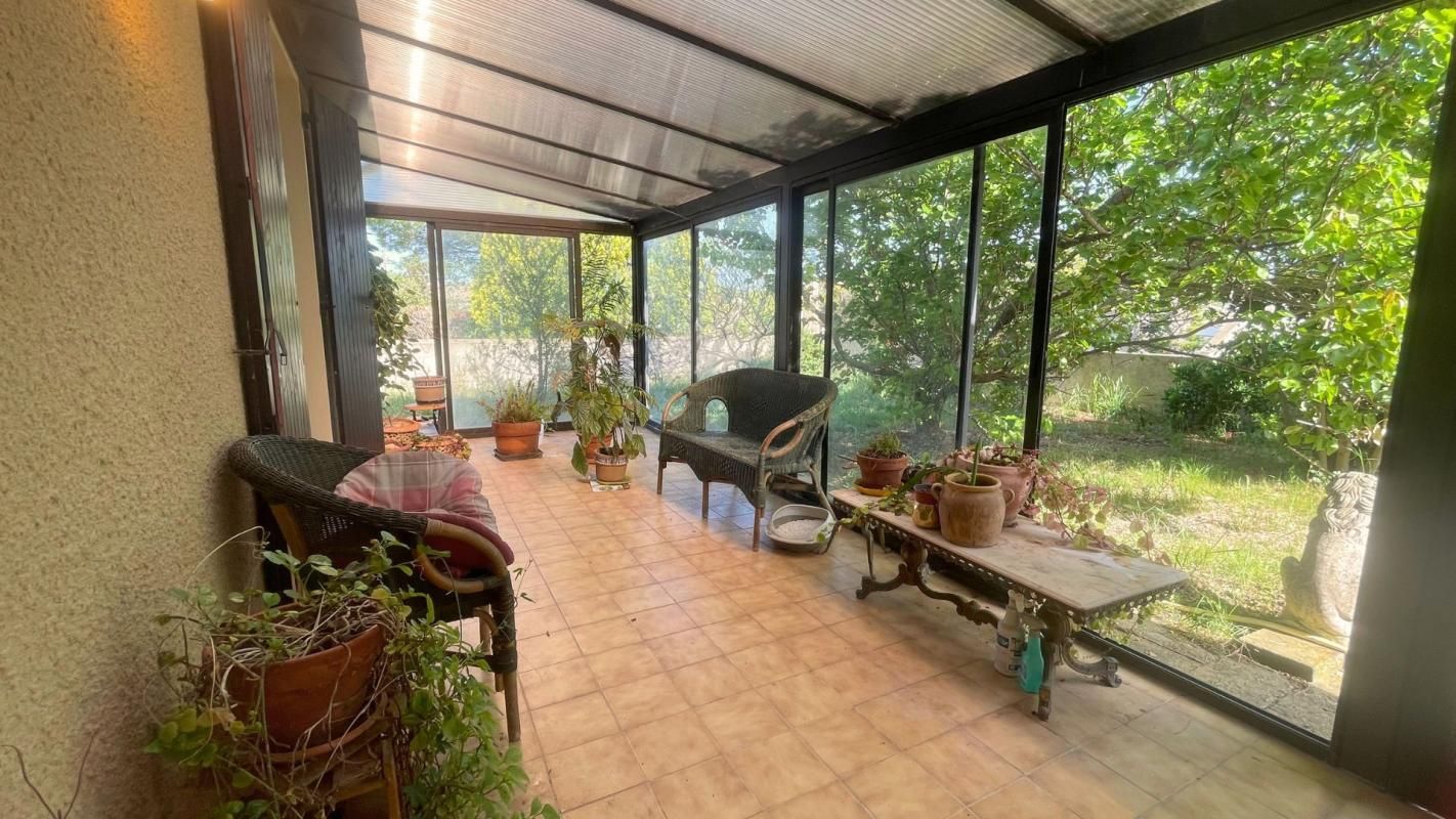 NARBONNE MAISON À VENDRE DE 103M2 AVEC PISCINE - GRAND HANGAR DE 105M2 SUR UN TERRAIN  DE  2000M2 2