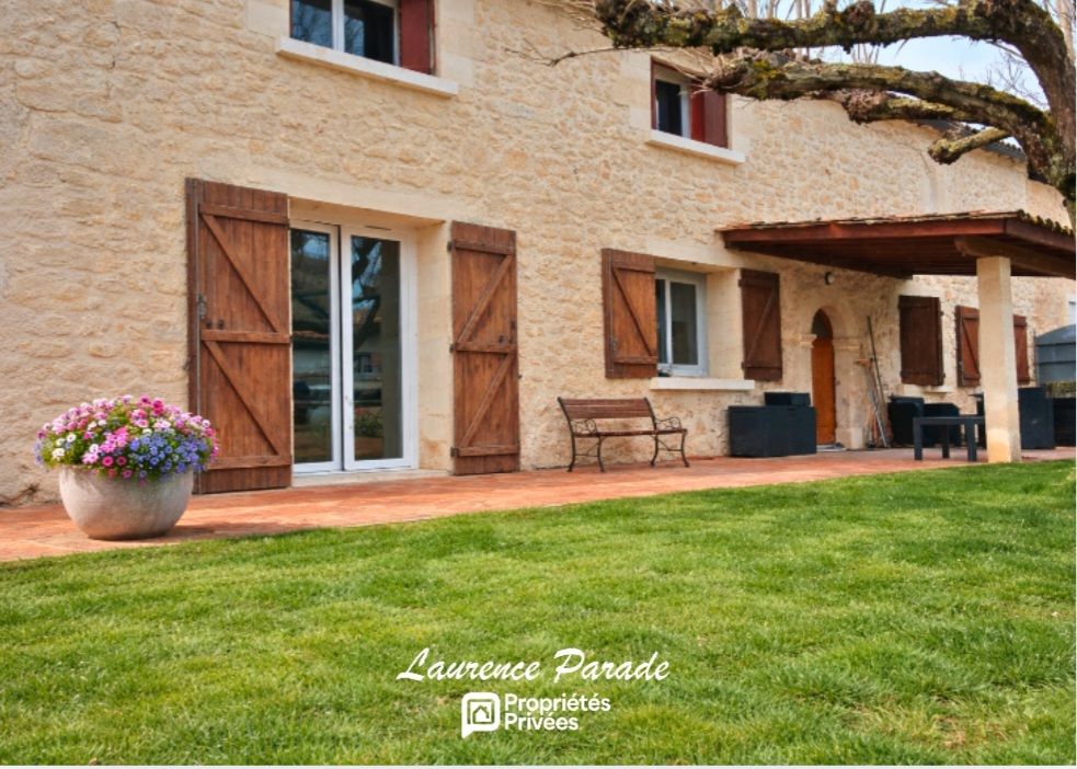 RAUZAN Maison en pierre avec garage et cave 1