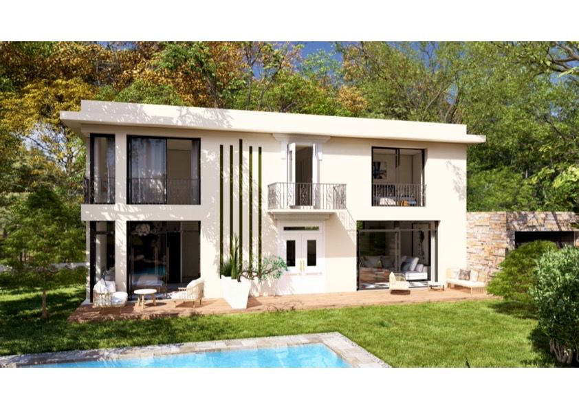 ENSUES-LA-REDONNE Terrain Ensues La Redonne 726 m2 avec PC de 163 m2 3