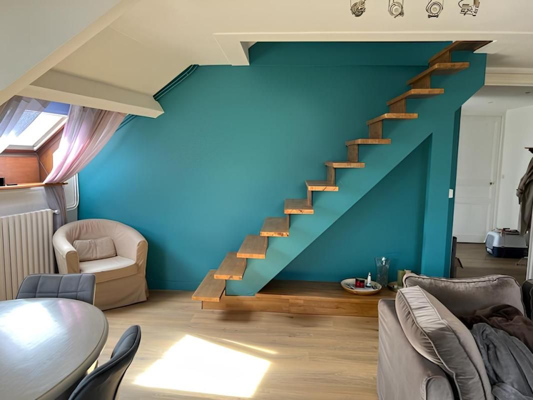 SAINT-BRIEUC Centre ville Saint-Brieuc, Duplex Meublé 3 chambres 4