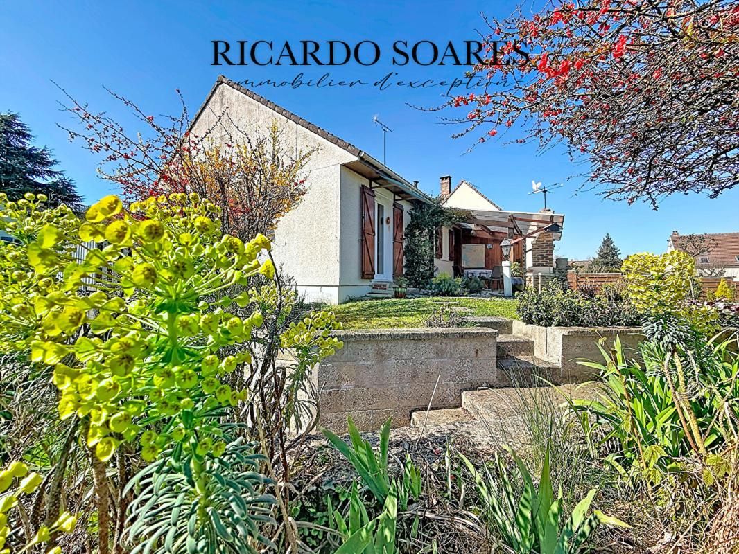 ANGICOURT 60940 ANGICOURT - MAISON DE PLAIN PIED / SOUS-SOL TOTAL / 2 CHAMBRES / MAGNIFIQUE JARDIN DE 881m2 4