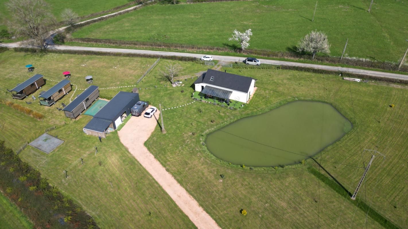 MOULINS Maison + hébergements insolites sur 1 ha 1