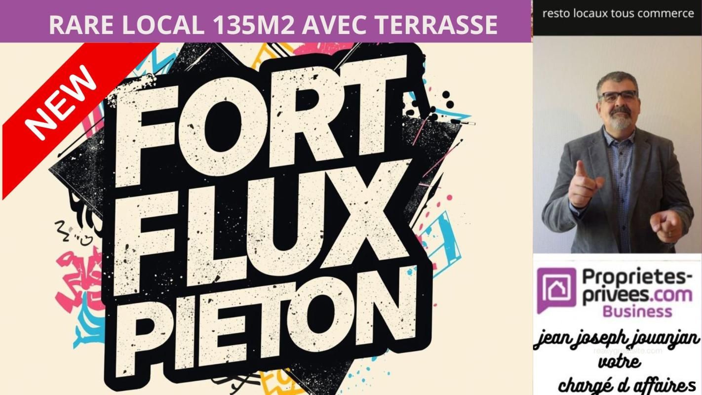 Une perle rare en hypercentre, flux piéton exceptionnel à Toulouse