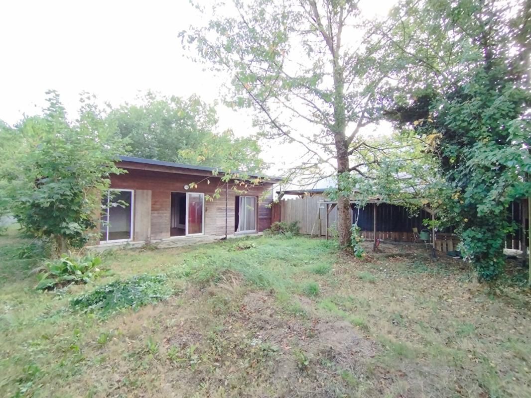 Maison 49m² sur terrain arboré (629m²), Nantes, quartier Gachet - Chantrerie