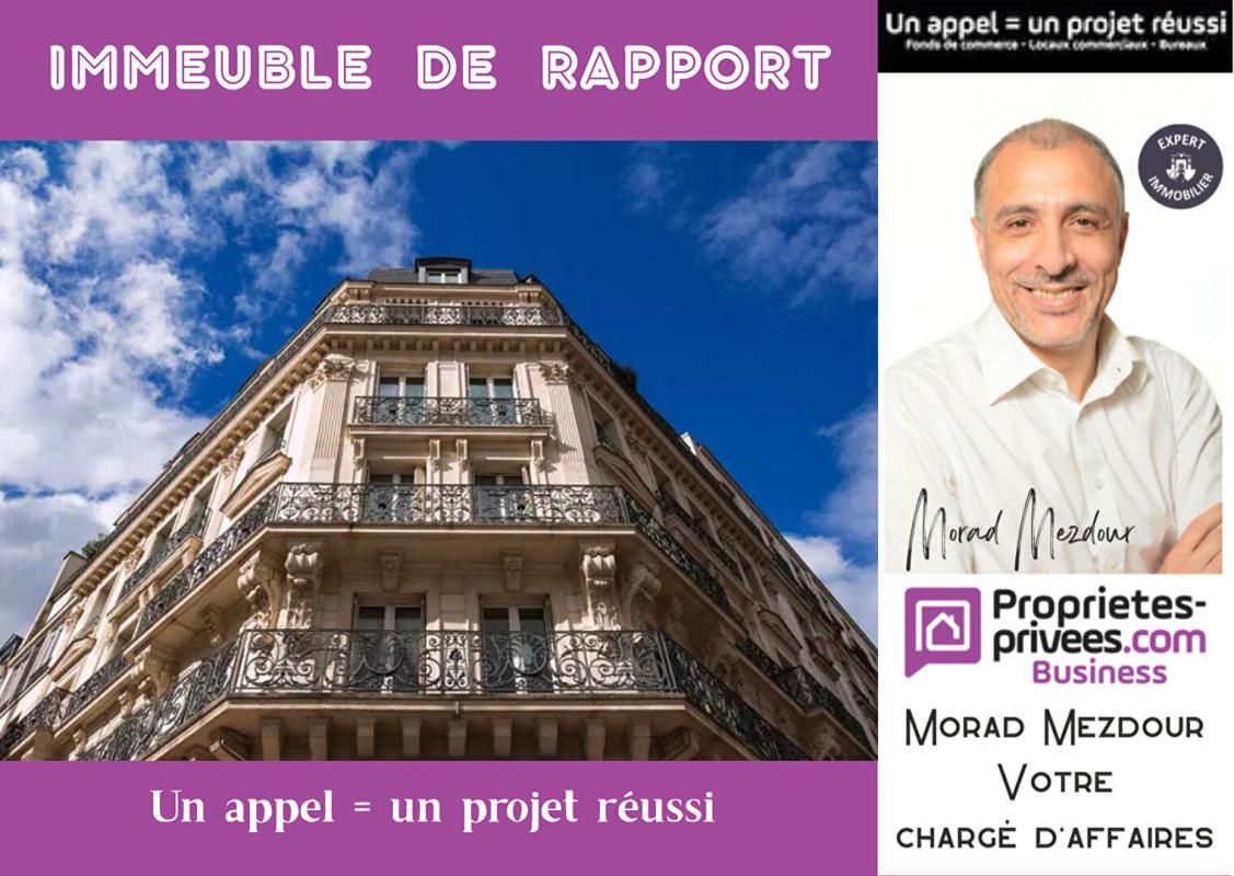 IMMEUBLE ROUBAIX- Taux Rendement locatif 14% -  200 m2