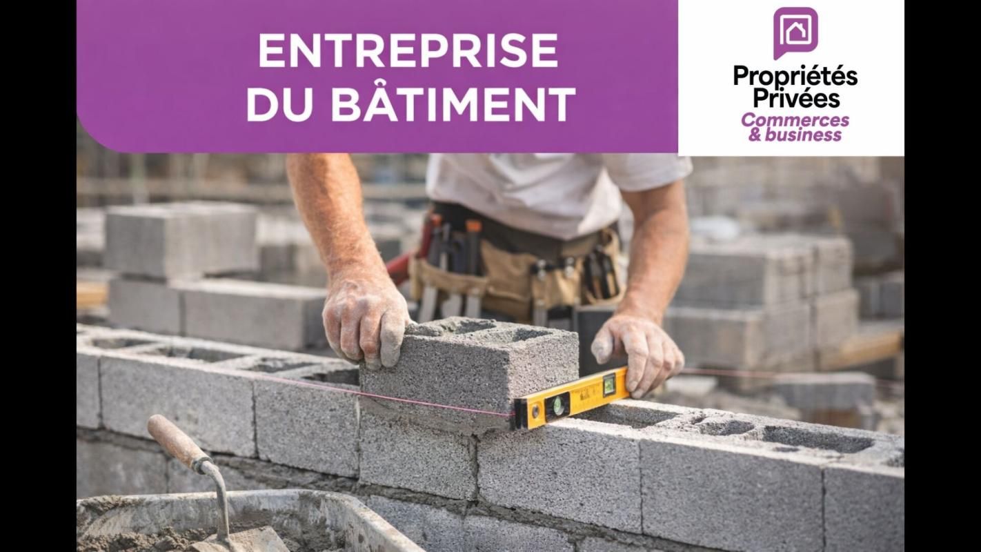 Exclusivité Châteauroux -  Entreprise du bâtiment reconnue
