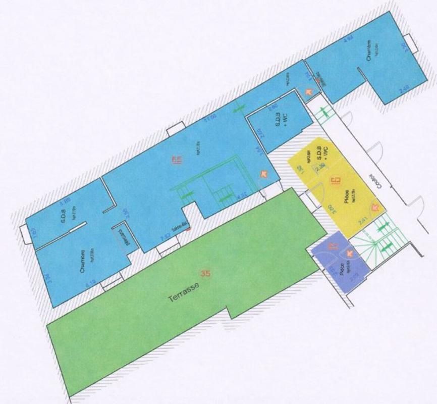 BENODET 29950 Bénodet Appartement 75 m² 2 chambres avec terrasse et vue 2