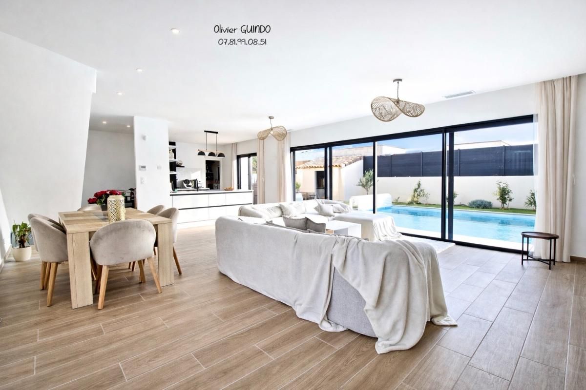 CLERMONT-L'HERAULT Maison 6 pièces de 160 m2 sur terrain de 500 m2 avec piscine 2