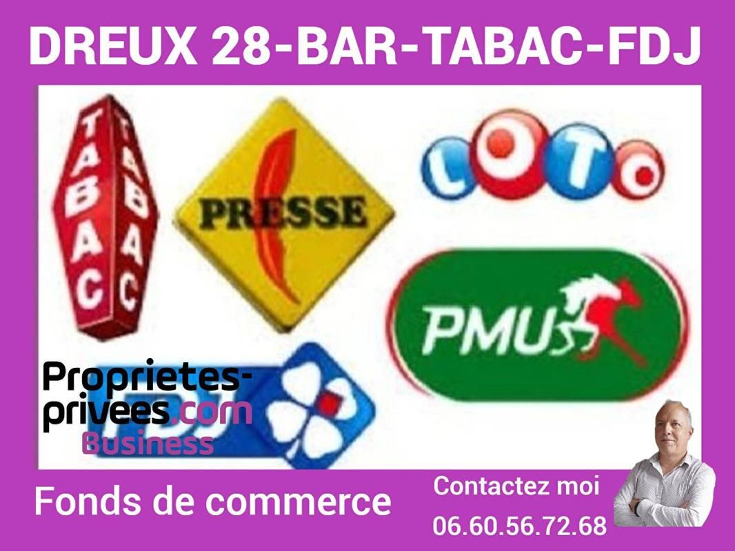 DREUX -  BAR TABAC JEUX FDJ