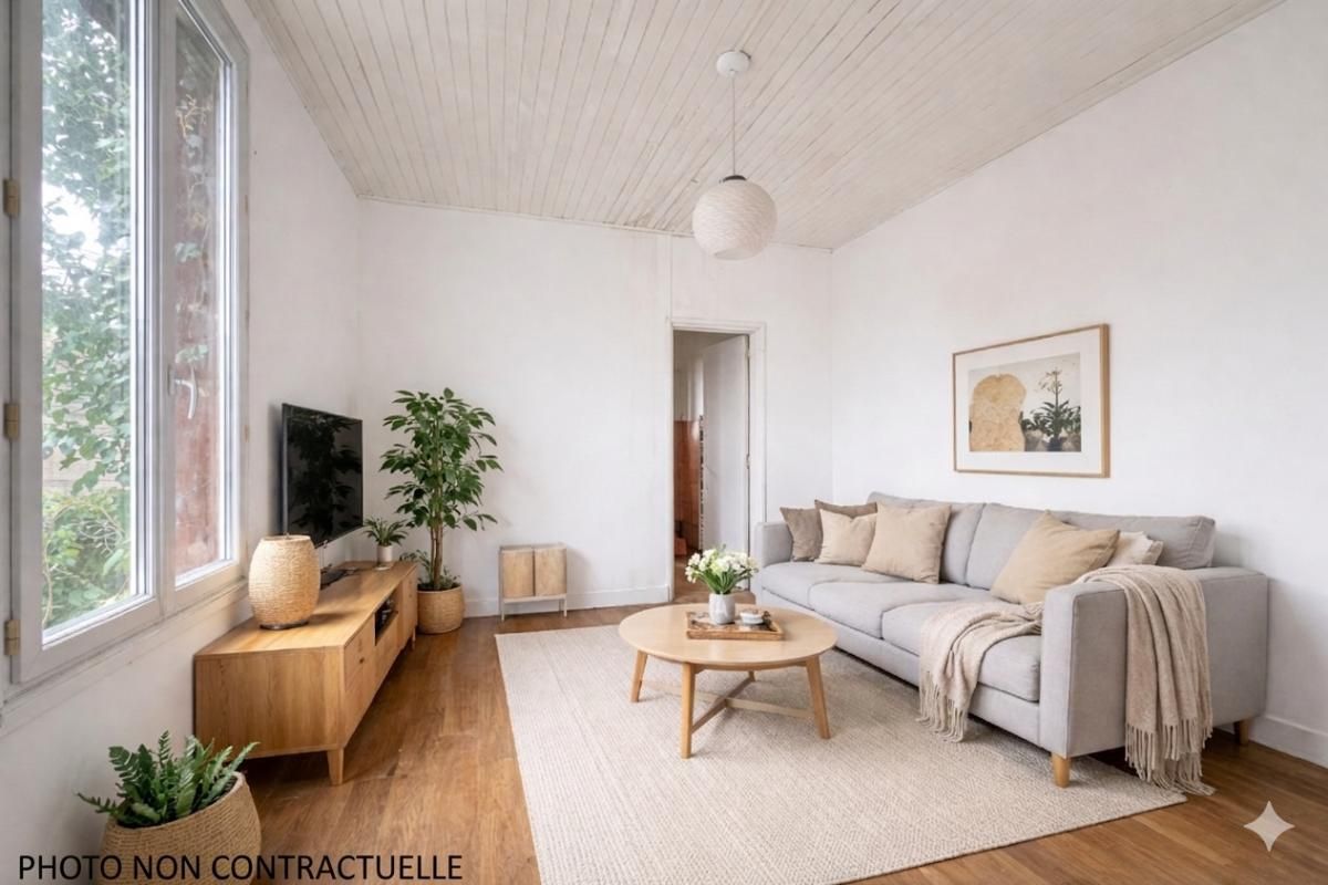 THIVERNY MAISON T2 - 36M² - VIVABLE DE PLAIN-PIED - 1 CHAMBRES - AVEC TRAVAUX - AIRBNB - JARDIN - 60160 THIVERNY 1