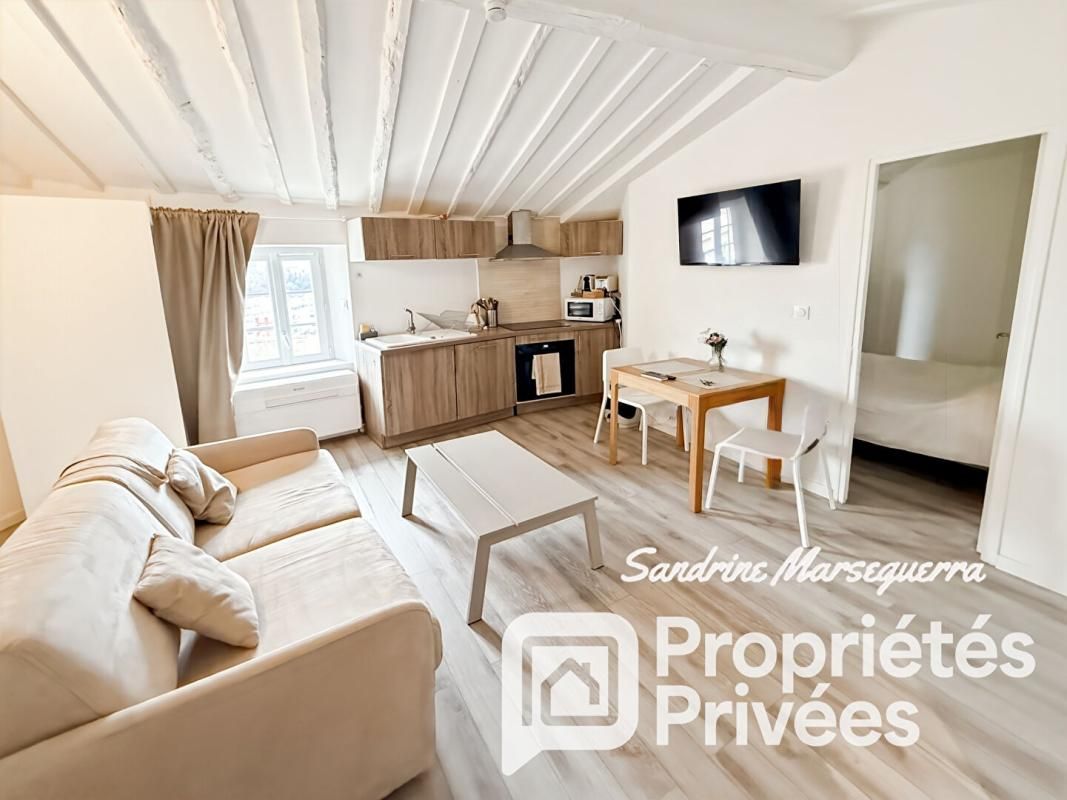 Haut-de-Cagnes  2 pièces meublé, dernier étage