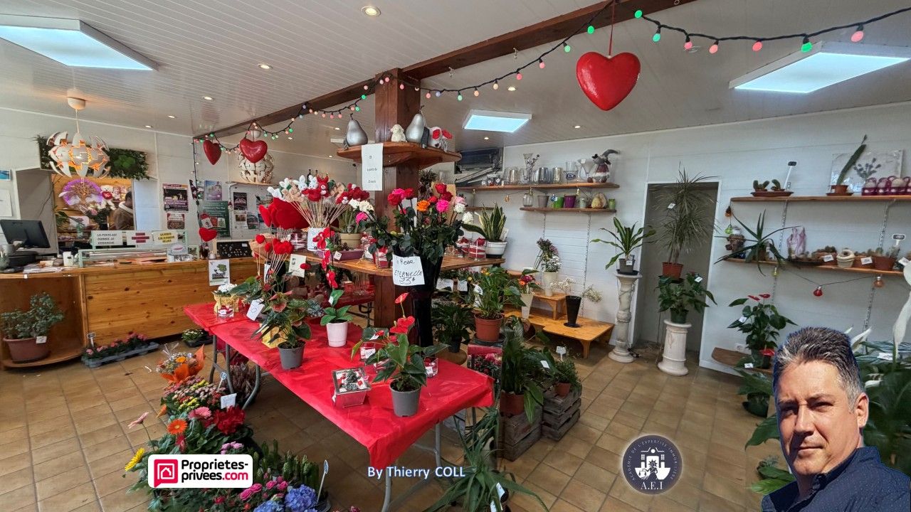 SAINT-SIMEON-DE-BRESSIEUX SAINT-SIMÉON-DE-BRESSIEUX - Fonds de commerce FLEURS  96 m² 3