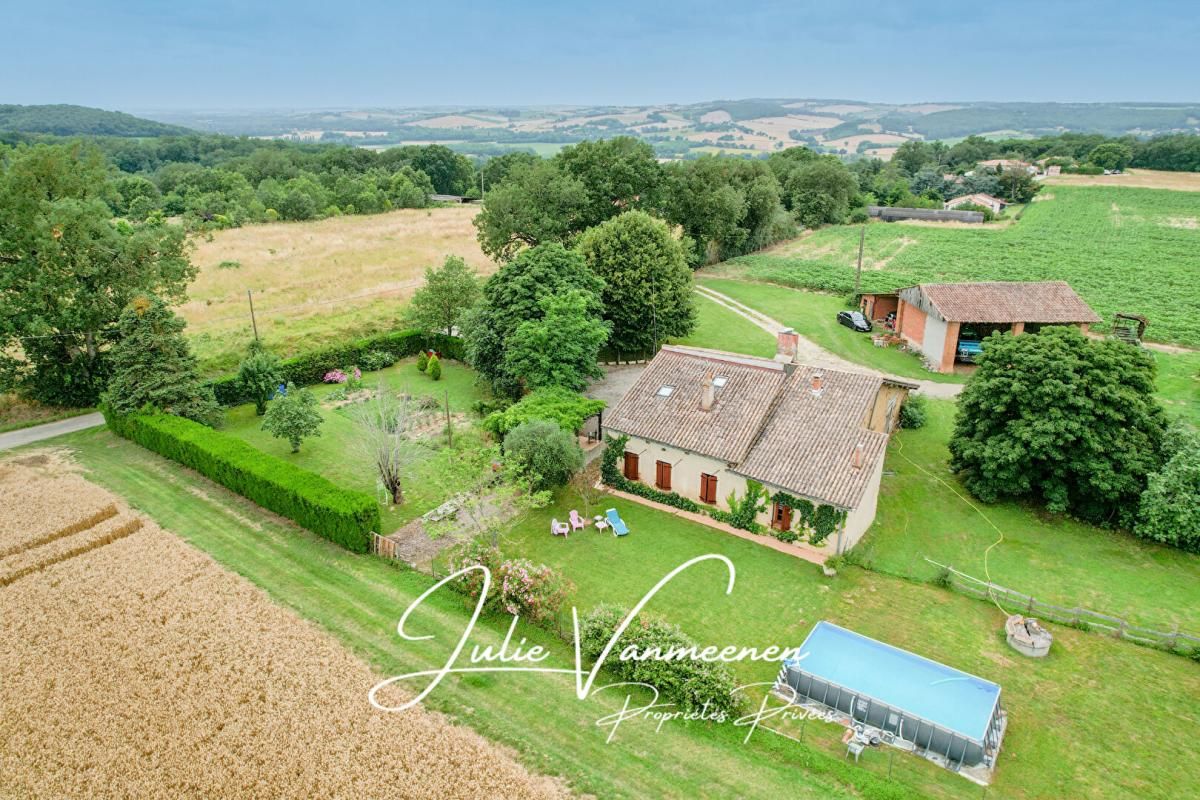 LEVIGNAC LEVIGNAC (31530) - Ancien corps de ferme de 152m² habitables + 120m² de dépendances sur 2900m² de terrain 3