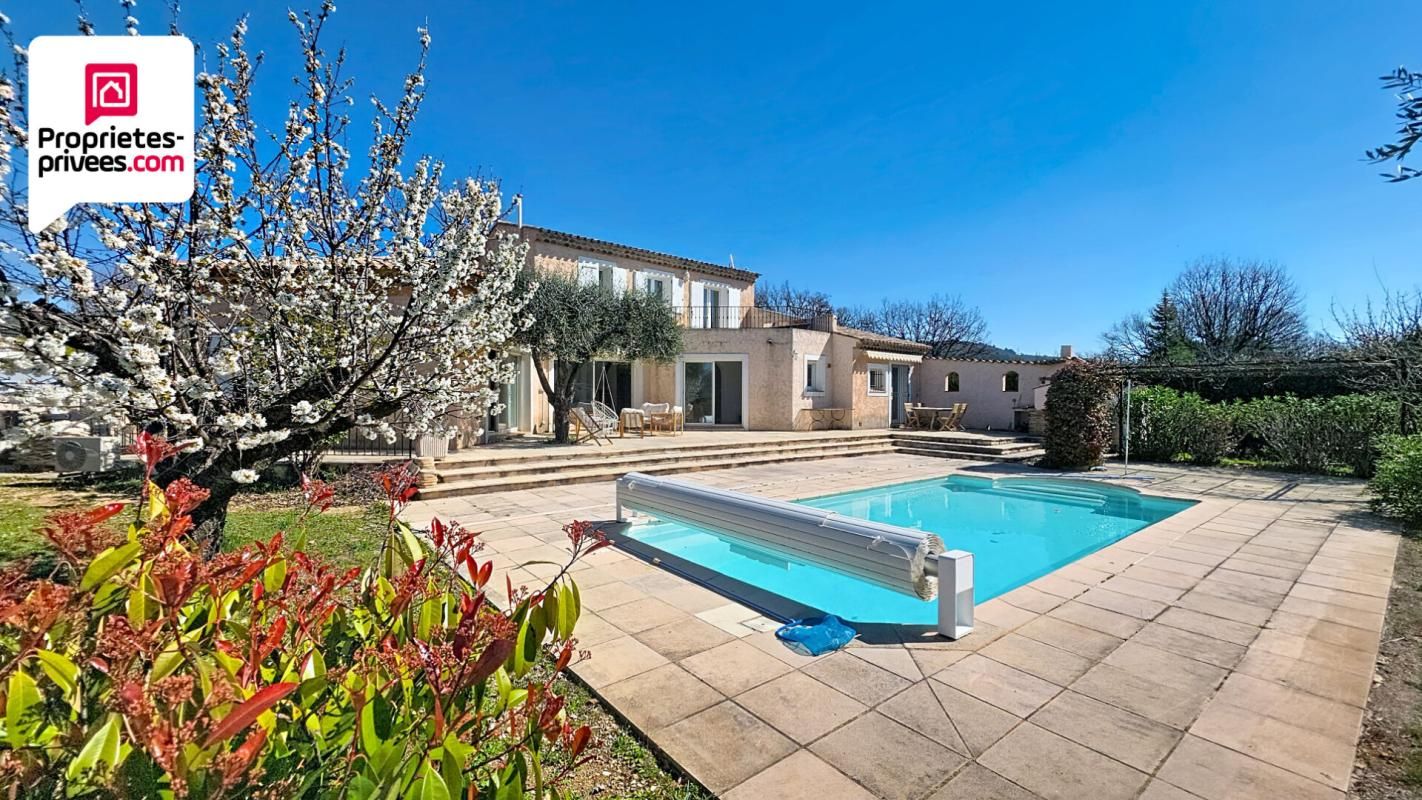 SAINT-CEZAIRE-SUR-SIAGNE VILLA 5 PIECES  143 m2 AVEC PISCINE , GRAND GARAGE SUR TERRAIN PLAT DE 1500 M2 3