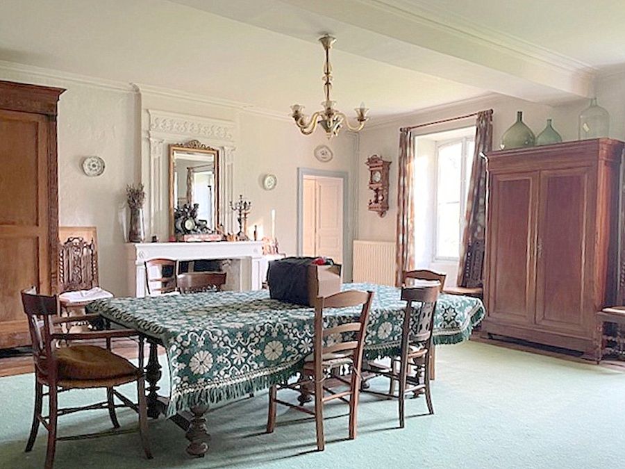 AIGREFEUILLE-D'AUNIS Maison de Maître 1860 - 371 m² - 6 chambres - Domaine avec dépendances - Proche Surgères & Aigrefeuille 3