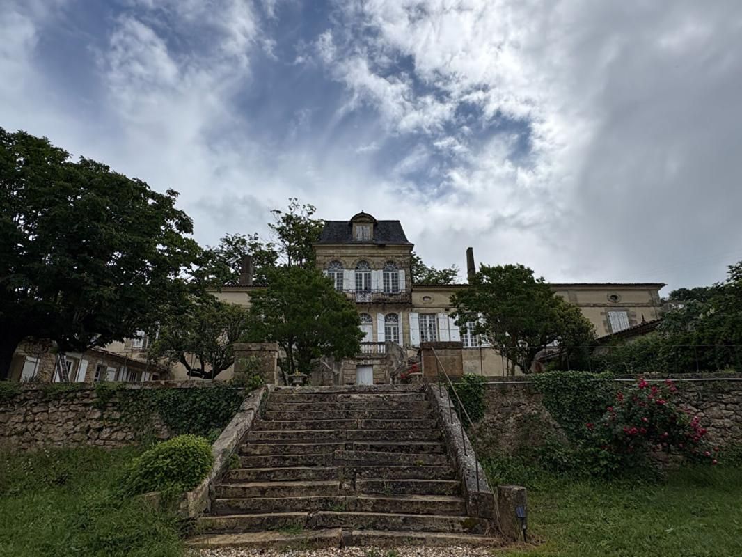 LOUPIAC UN CHEF-D'OEUVRE LOUIS XV À RÉINVENTER Château  XVIIIe proche Langon 2