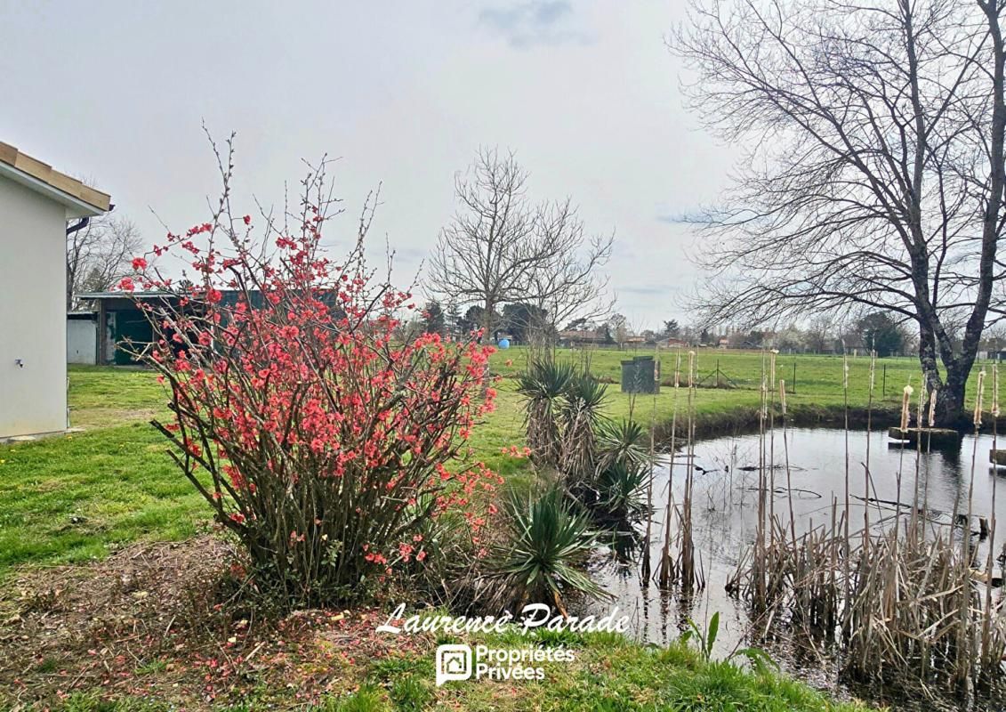 LE PIZOU Maison récente sous décennale  garages, hangar parc mare 2