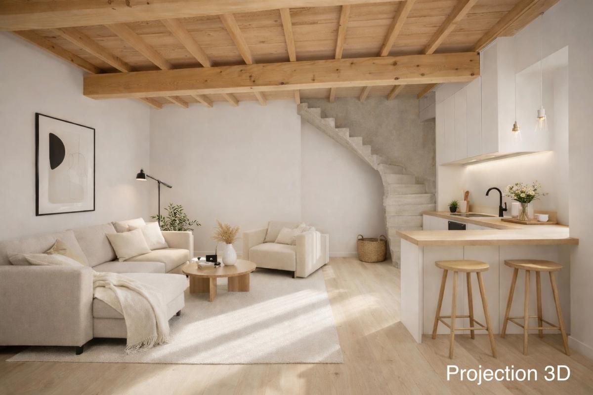 Grange en cours de rénovation - Plus de 100m² de potentiel - secteur Limoux