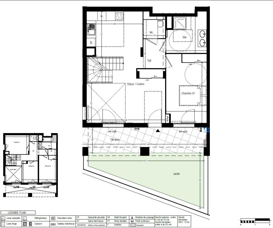 MARSEILLE-10E-ARRONDISSEMENT Appartement Duplex Marseille 5 pièce(s) 107 m2 3