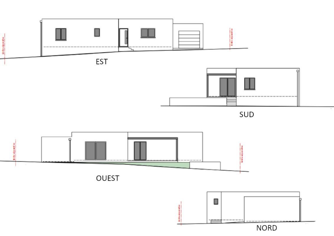 AVIGNON Maison neuve Avignon 4 pièce(s) d'environ 105m² plain pied frais de notaire réduit 4