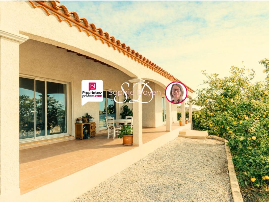 VILLELONGUE-DELS-MONTS Maison 4 faces T 5 et appartement T2 indépendant - Villelongue Dels Monts - 191 m² 1